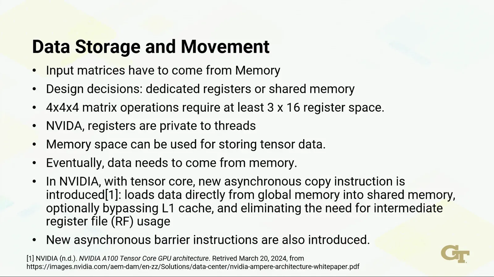 Module 12: ML Accelerations on GPUs diagram