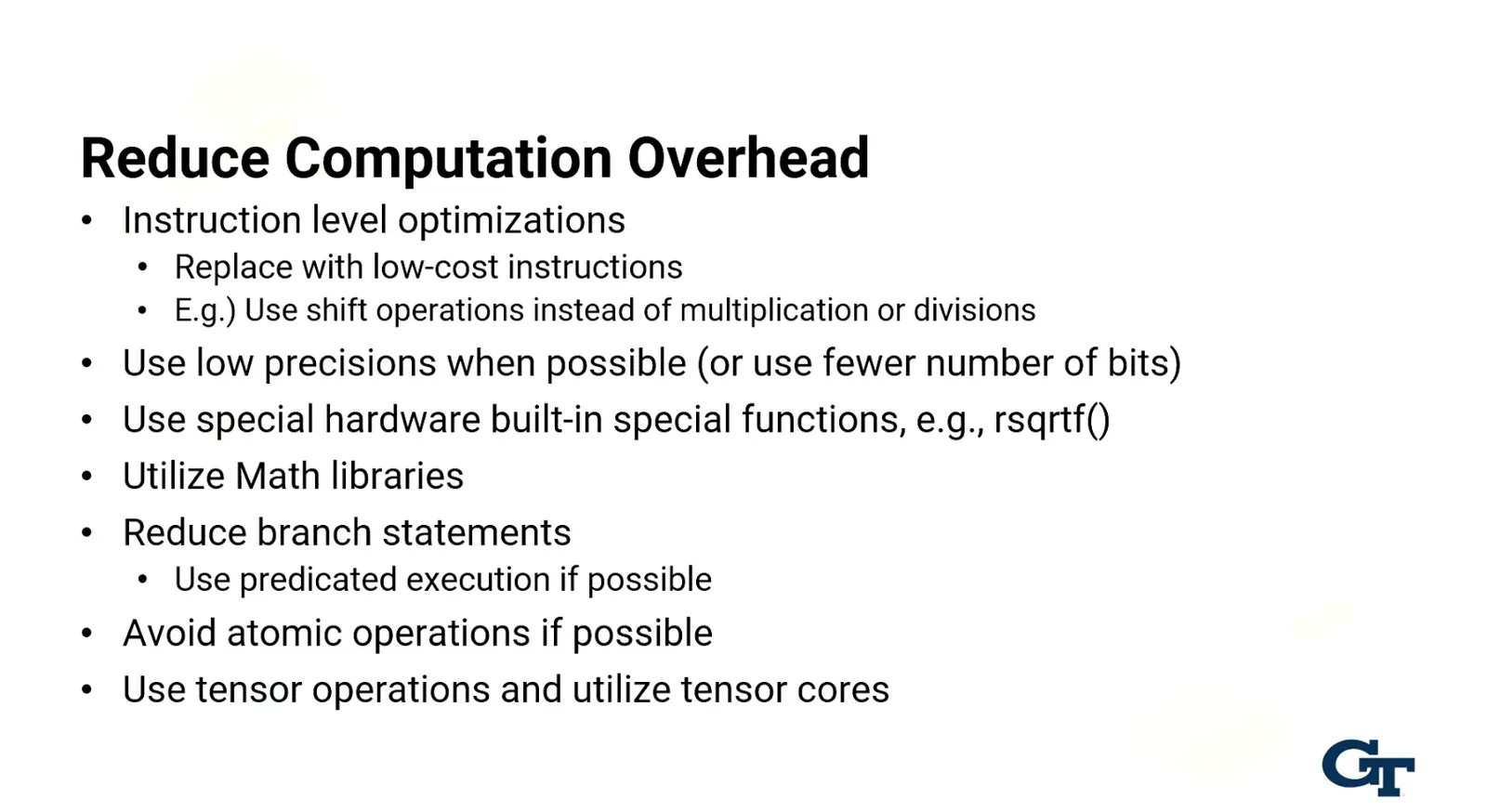 Module 5: Advanced GPU Programming diagram